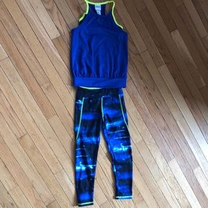 Girls Everlast tank & leggings - super cute!!